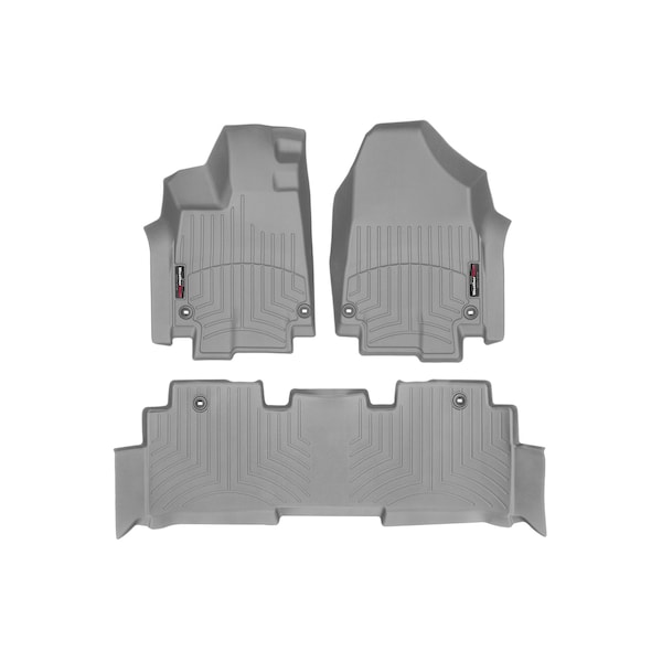 Front and Rear Floorliners, 461218-1-2